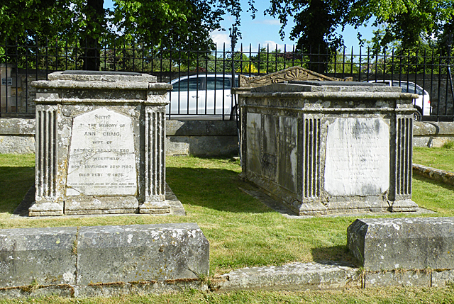 Tomb of Patrick Sellar by Anne Burgess