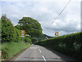 Clun entrance sign