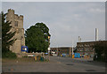 Entrance to Snodland paper mill