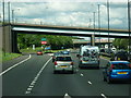 The entrance to Birch services, M62 eastbound