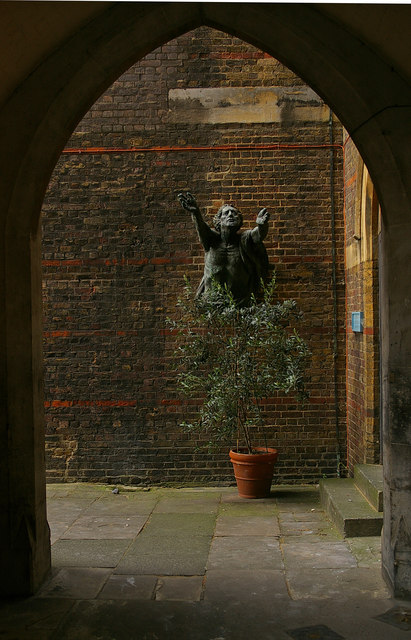 Sculpture, St Alban the Martyr, Holborn © Jim Osley :: Geograph Britain ...