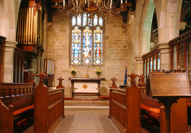The Chancel at St Mary's Church