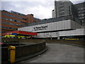 A & E entrance ramp, St Thomas Hospital, Lambeth Palace Road SE1