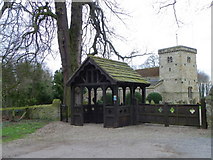 NZ2305 : Lych gate, Church of St Michaels and All Angels by Maigheach-gheal