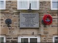 War Memorial plaque, Westgate Village Hall