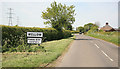 Wellow village ahead