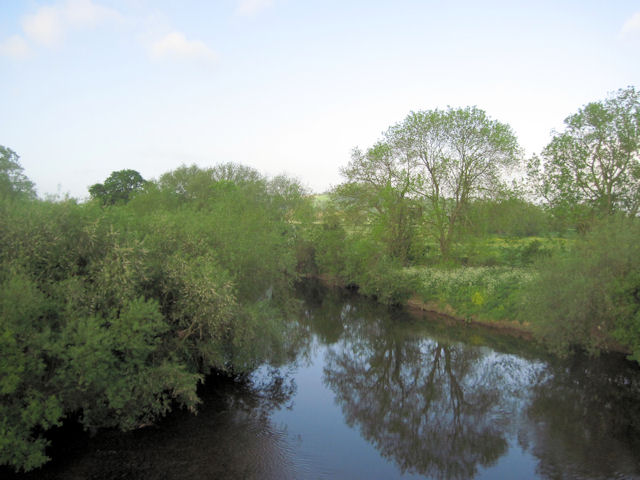 River Vyrnwy from A483 bridge © John Firth :: Geograph Britain and Ireland