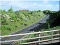 Southbound A41 slip road to A55 Westbound