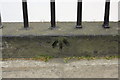 Benchmark on wall of #31 Westbourne Park Road