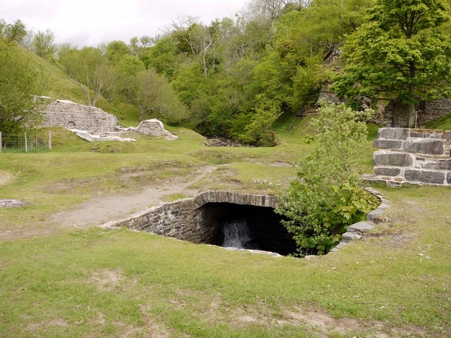 Middlehope Burn at Low Slitt Lead Mine © Andrew Curtis :: Geograph ...