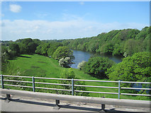 SD4964 : River Lune from M6 bridge by John Firth