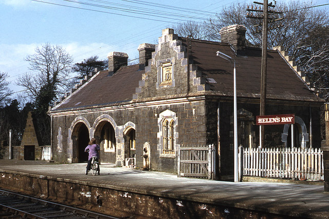 Helen's Bay station building