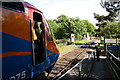 TG1001 : Train at Wymondham Abbey Station by Glen Denny