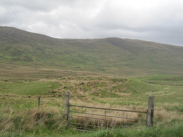 Pasture land in the Erriff valley