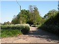 Part of Church Lane at Troston