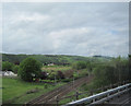 Railway just south of Beattock Station