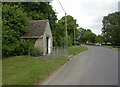 Quenington, bus shelter