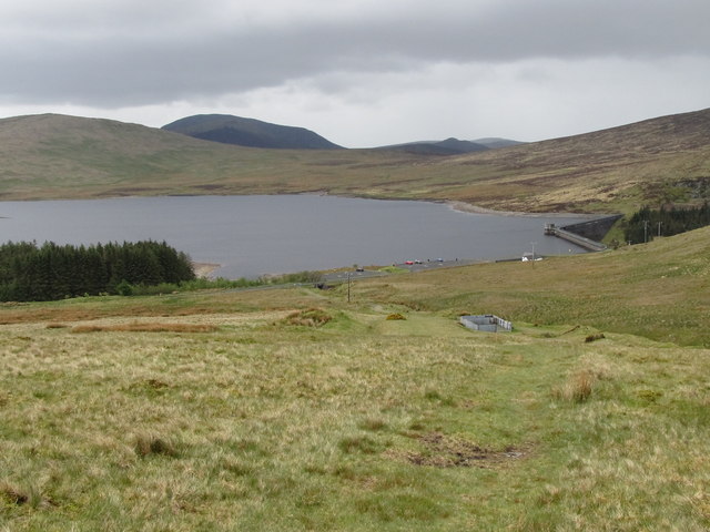 The Spelga Reservoir from the slopes of... © Eric Jones cc-by-sa/2.0 ...