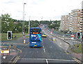 York Road (A64) out of Leeds at the Junction of Wykebeck Valley Road