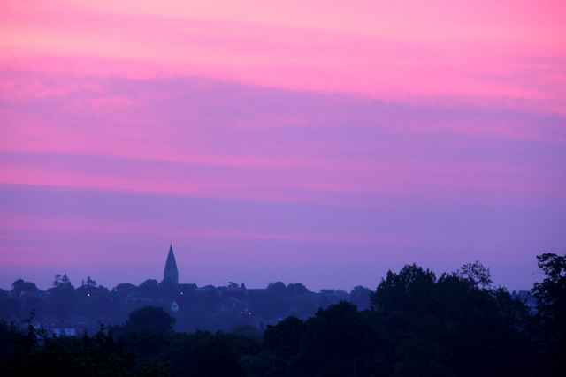 Sunrise over Enfield