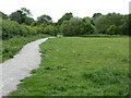 Footpath 101CR west into Bedelands Farm Nature Reserve