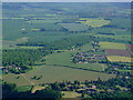 Woodside Green from the air