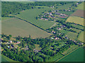 Hallingbury Park and Woodside Green from the air