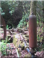 Hydraulic ram at Enys