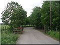 Driveway to Beech Farm - Lawns Lane