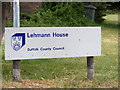 Lehmann House sign