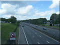 SP3086 : M6 northbound at Corley Services by Colin Pyle