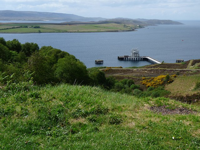 View across Loch Ewe