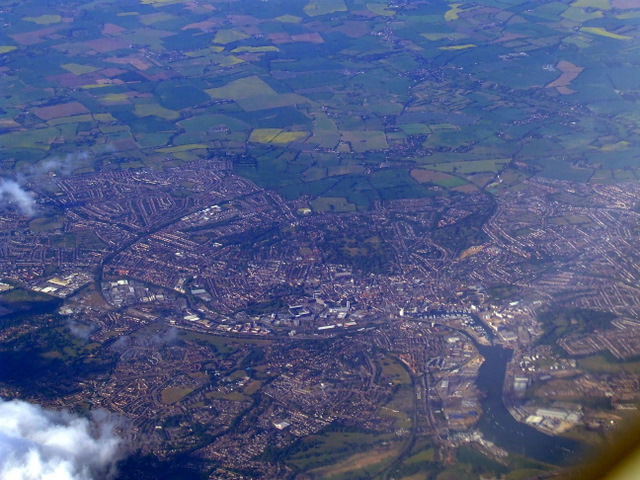 Ipswich from the air