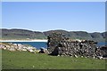 NR1963 : Ruin west of Machir Bay, Islay by Becky Williamson