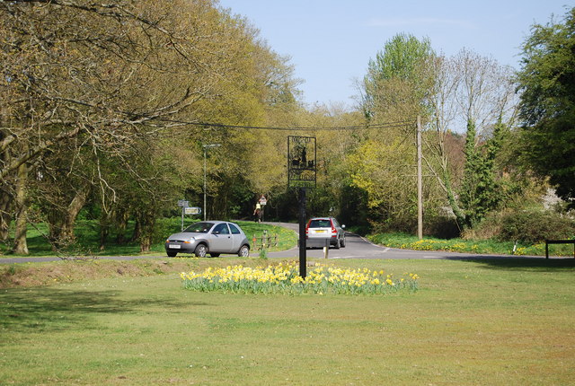 Broadham Green sign © N Chadwick :: Geograph Britain and Ireland