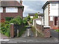 Alley between the houses