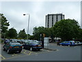 Looking from Church Place Car Park towards the Civic Centre