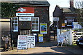 Pedestrian entrance at Wymondham Station