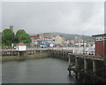 Back down the pier