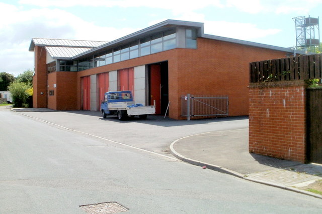 Caerphilly Fire Station © Jaggery :: Geograph Britain and Ireland