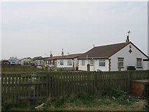 TA1756 : Bungalows in Green Lane  Skipsea by peter robinson
