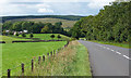 NY7385 : Country road near Falstone (2) by Stephen Richards