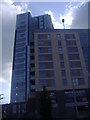 Apartment blocks on Leighton Buzzard Road