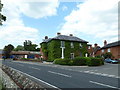 Ivy clad pub in Hursley village centre