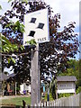 Black Tiles Public House sign, Martlesham