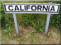 California sign