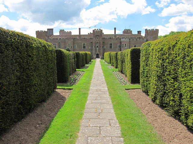 Herstmonceux Castle gardens