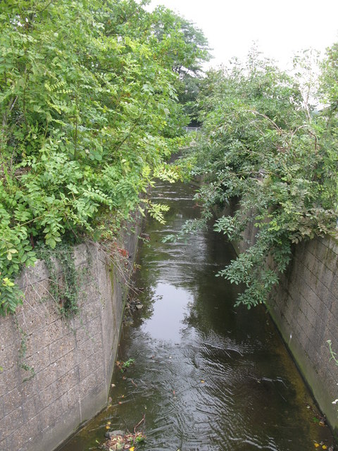 The Quaggy River north of Marvels Lane, SE12 (4)