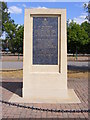 TM2445 : Monument to RAF Martlesham Heath by Geographer