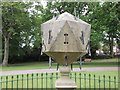 Icosahedral Sundial, Marsden Park, Nelson, Lancashire